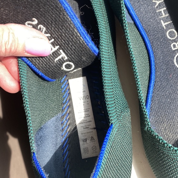 Emerald Green Size10 Rothy’s - Picture 6 of 7